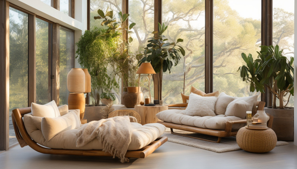 Die Bedeutung von natürlichen Materialien in der Boho-Einrichtung